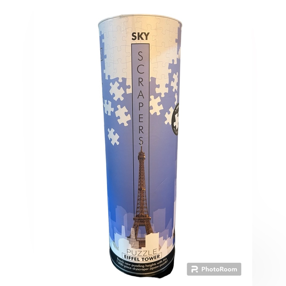 NEW Sky Scrapers Eiffel Tower 1,000 piece 3D puzzle